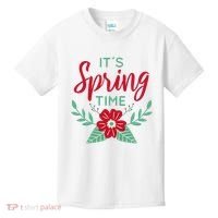 It's Spring Time Flower Kids T-Shirt thumb 0