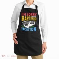 IM Sorry The Nice Bartender Is On Vacation Funny Bartending Apron thumb 2