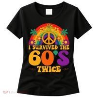 I Survived The 60s Twice Sixties 70th 70s Year Old Birthday Women's T-Shirt thumb 0