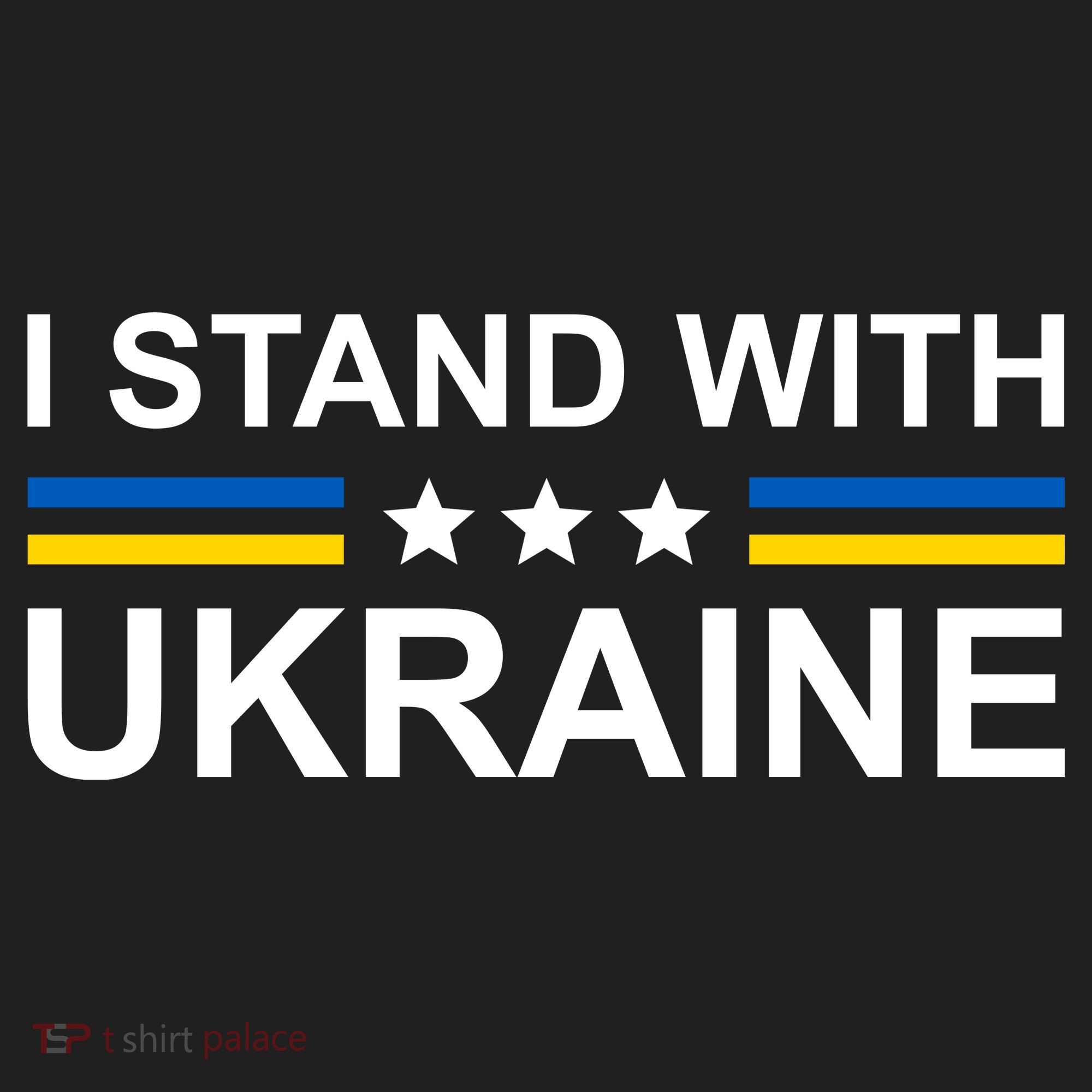 I Stand Ukraine Star Hat