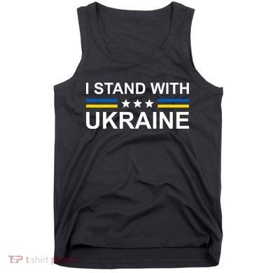 I Stand Ukraine Star Tank Top