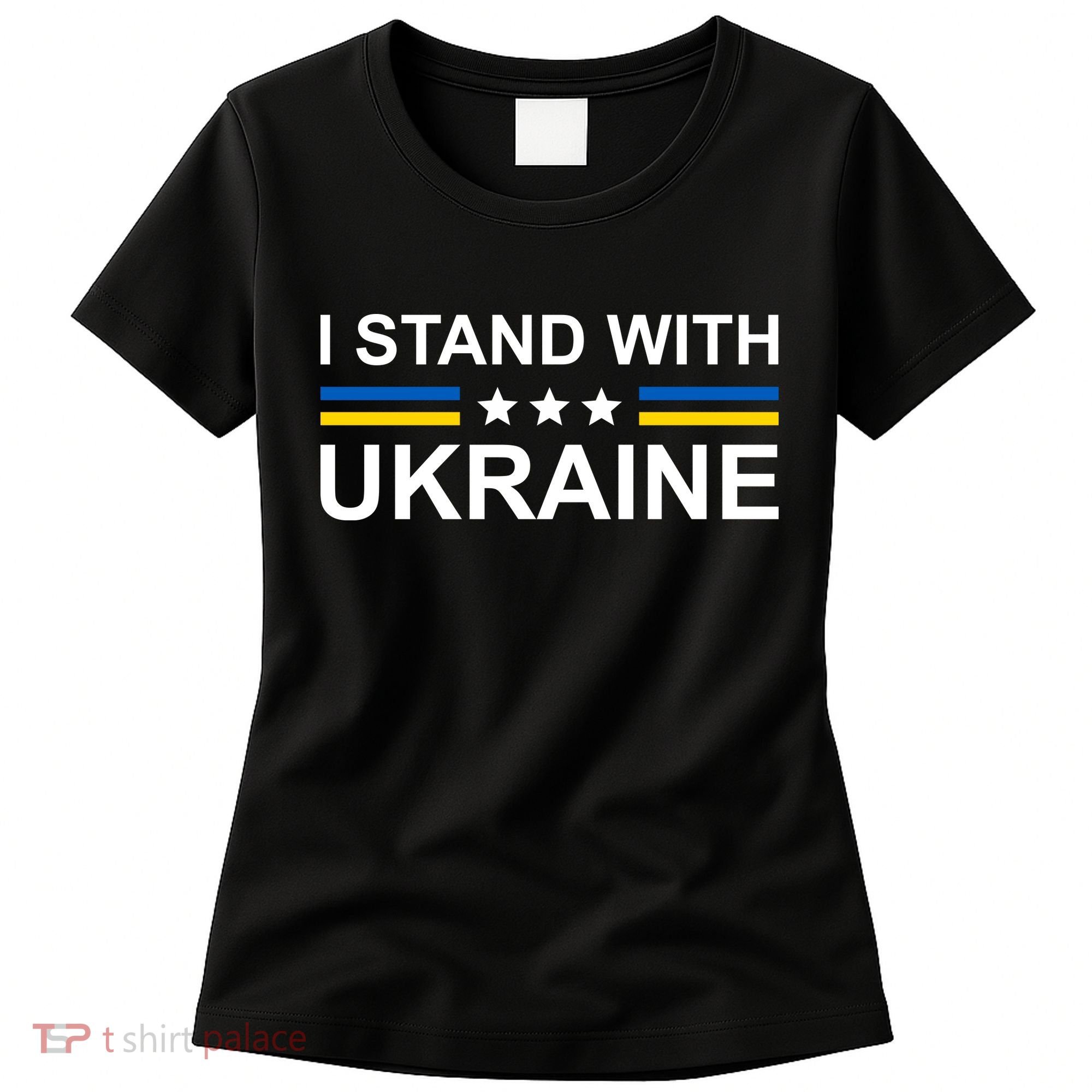 I Stand Ukraine Star Women's T-Shirt