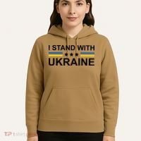 I Stand Ukraine Star Hoodie thumb 5