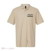 I Stand Ukraine Star Polo thumb 0
