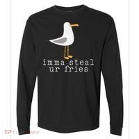 Imma Steal Ur Fries Comfort Colors Heavyweight Long Sleeve T-Shirt thumb 0