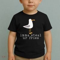 Imma Steal Ur Fries Toddler T-Shirt thumb 2