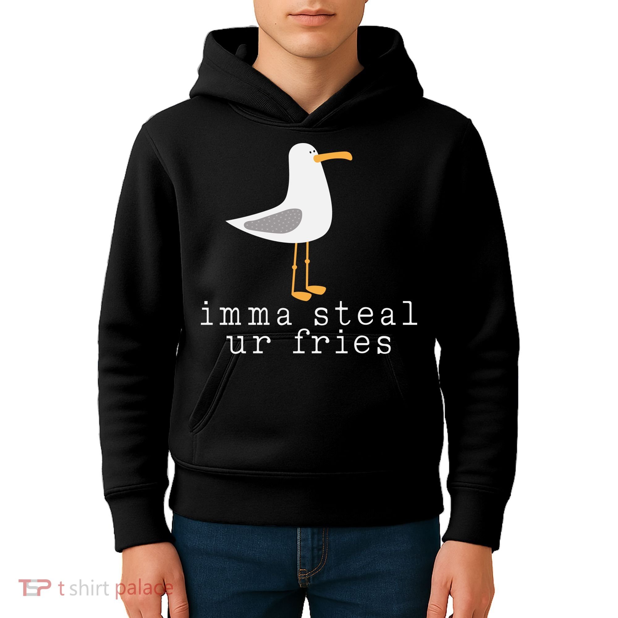 Imma Steal Ur Fries Kids Hoodie
