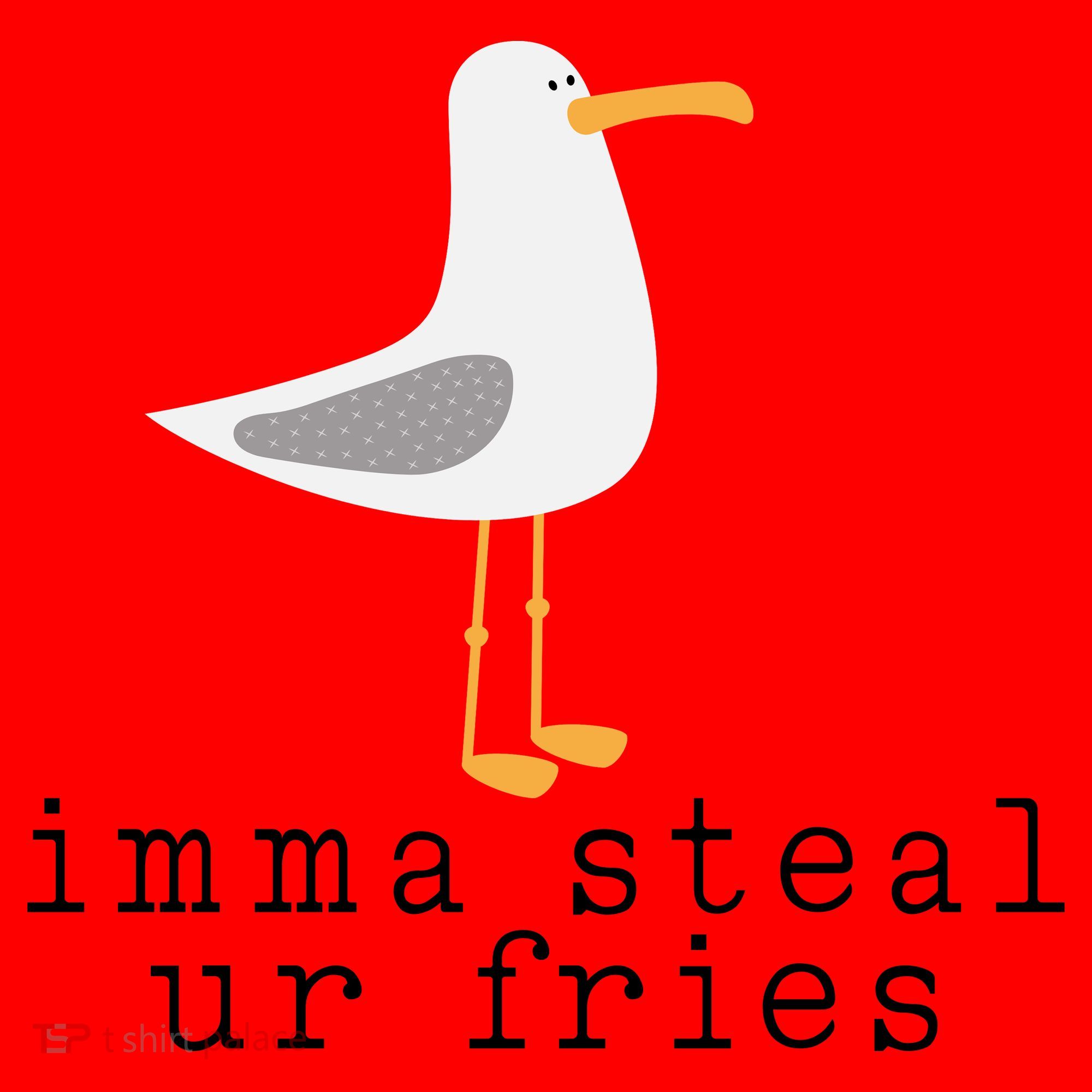 Imma Steal Ur Fries Santa Hat