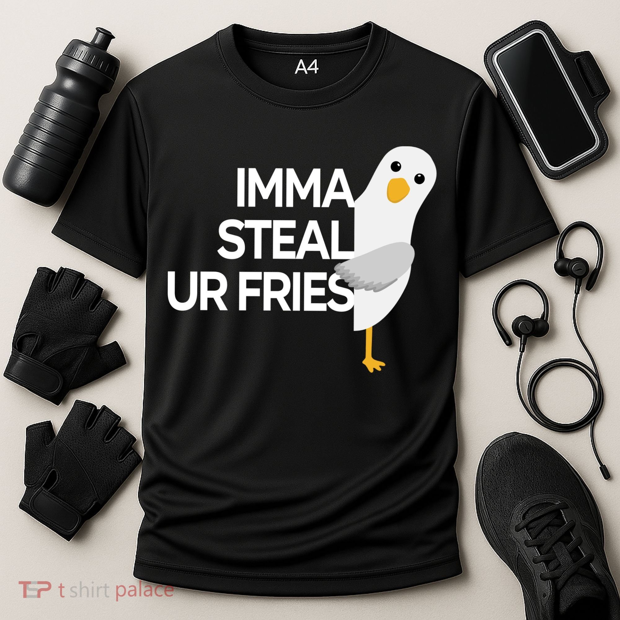 Imma Steal Ur Fries Cooling Performance Crew T-Shirt