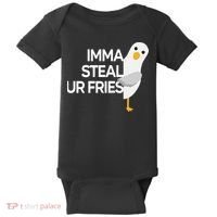 Imma Steal Ur Fries Baby Bodysuit thumb 0