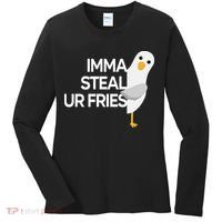 Imma Steal Ur Fries Women's Long Sleeve Shirt thumb 0