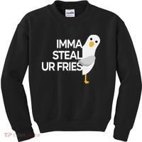 Imma Steal Ur Fries Kids Sweatshirt thumb 0
