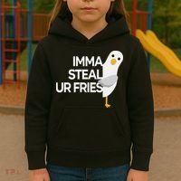Imma Steal Ur Fries Kids Hoodie thumb 3