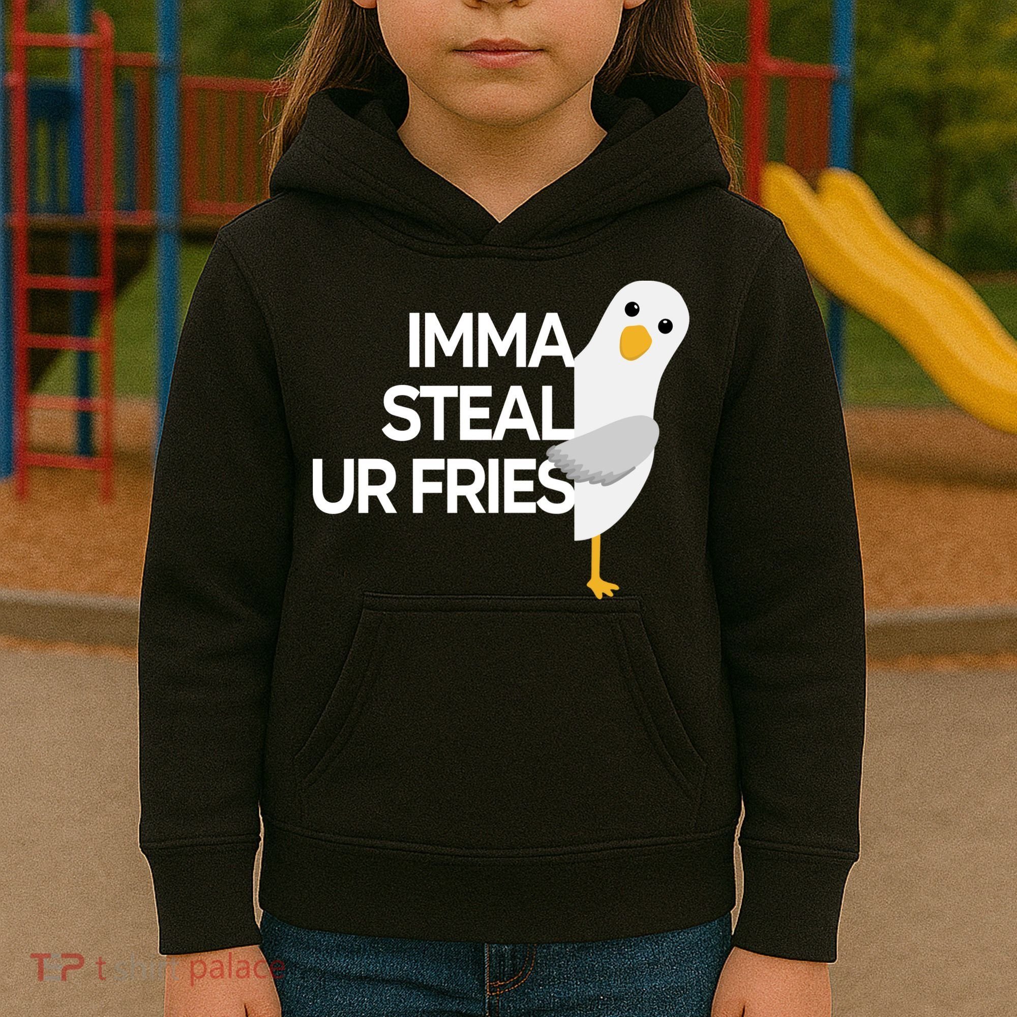 Imma Steal Ur Fries Kids Hoodie