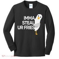Imma Steal Ur Fries Kids Long Sleeve Shirt thumb 0