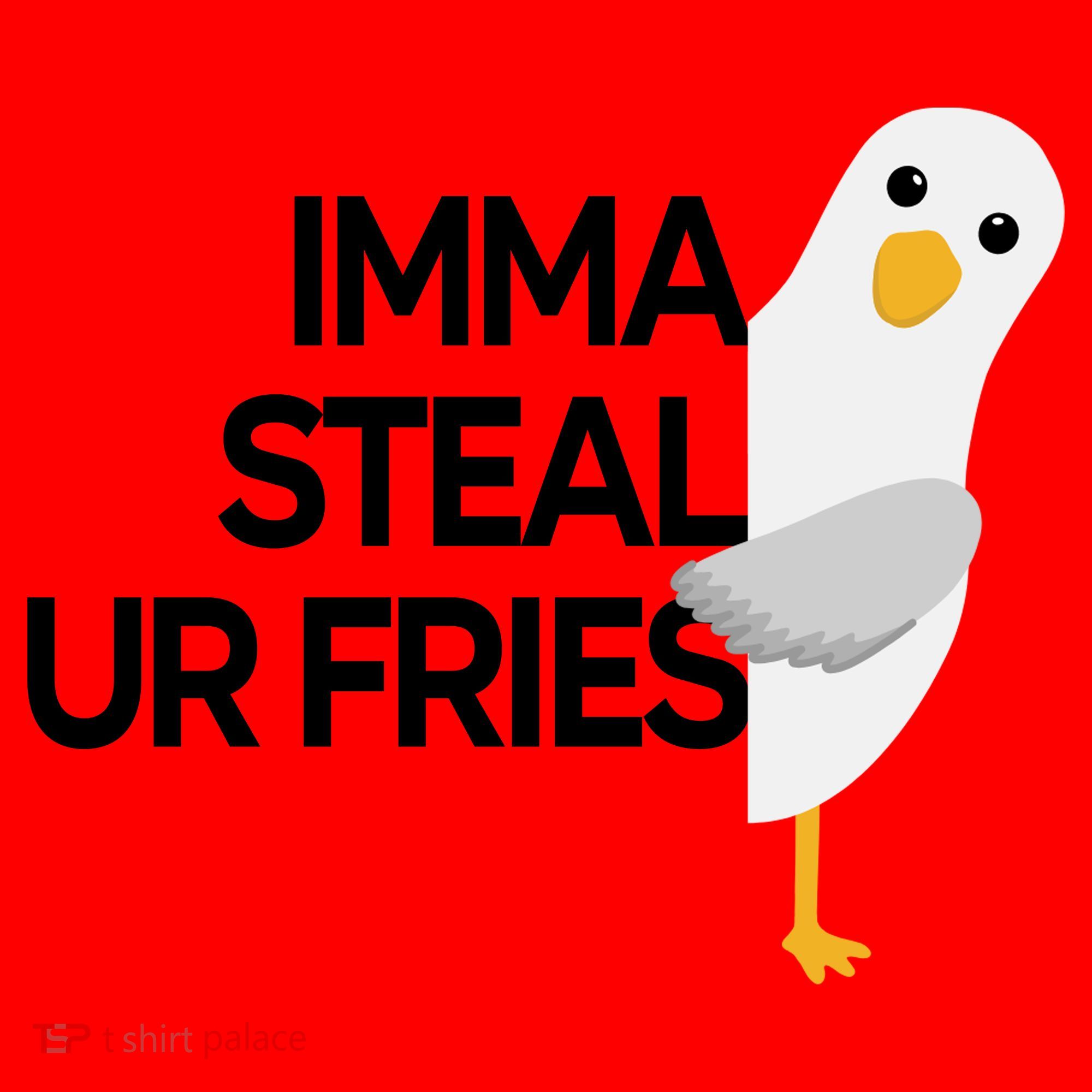 Imma Steal Ur Fries Santa Hat