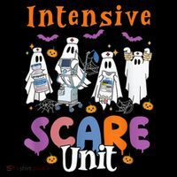 Intensive Scare Unit Icu Boo Crew Funny Nicu Picu Nurse Tech Coffee Mug thumb 5