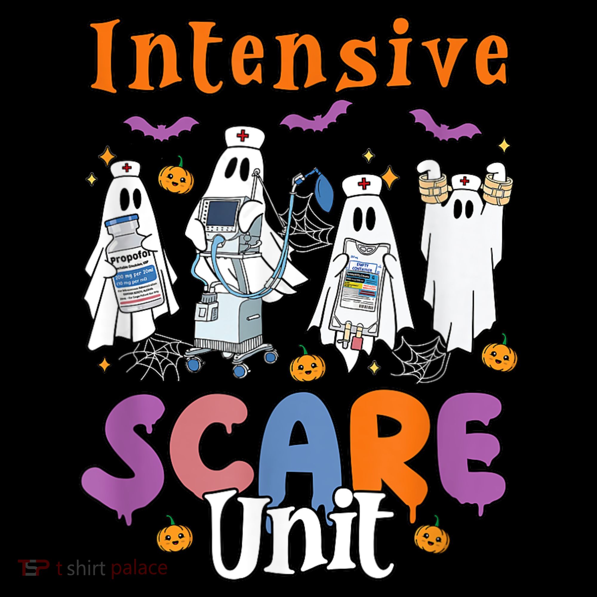 Intensive Scare Unit Icu Boo Crew Funny Nicu Picu Nurse Tech Coffee Mug