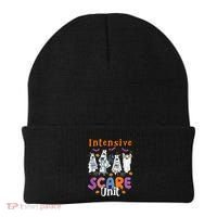 Intensive Scare Unit Icu Boo Crew Funny Nicu Picu Nurse Tech Beanie thumb 0