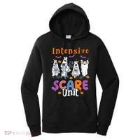 Intensive Scare Unit Icu Boo Crew Funny Nicu Picu Nurse Tech Women's Hoodie thumb 0