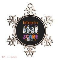 Intensive Scare Unit Icu Boo Crew Funny Nicu Picu Nurse Tech Ornament thumb 0