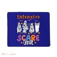 Intensive Scare Unit Icu Boo Crew Funny Nicu Picu Nurse Tech Mousepad thumb 0