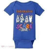 Intensive Scare Unit Icu Boo Crew Funny Nicu Picu Nurse Tech Baby Bodysuit thumb 0