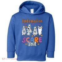 Intensive Scare Unit Icu Boo Crew Funny Nicu Picu Nurse Tech Toddler Hoodie thumb 0