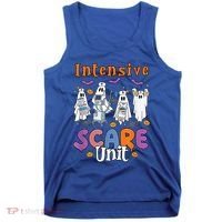Intensive Scare Unit Icu Boo Crew Funny Nicu Picu Nurse Tech Tank Top thumb 0