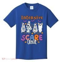 Intensive Scare Unit Icu Boo Crew Funny Nicu Picu Nurse Tech Kids T-Shirt thumb 0