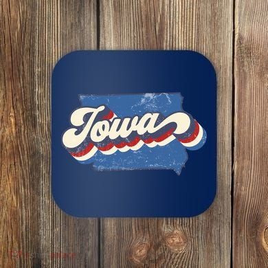 Iowa State Vintage Coaster