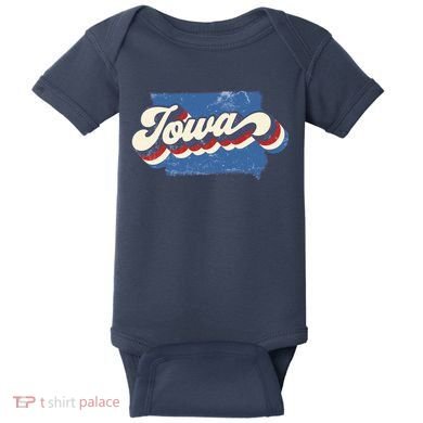 Iowa State Vintage Baby Bodysuit