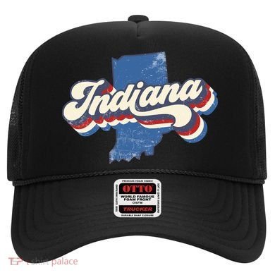 Indiana State Vintage Retro Hat