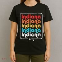 Indiana State Vintage 1970S 1980S T-Shirt thumb 4