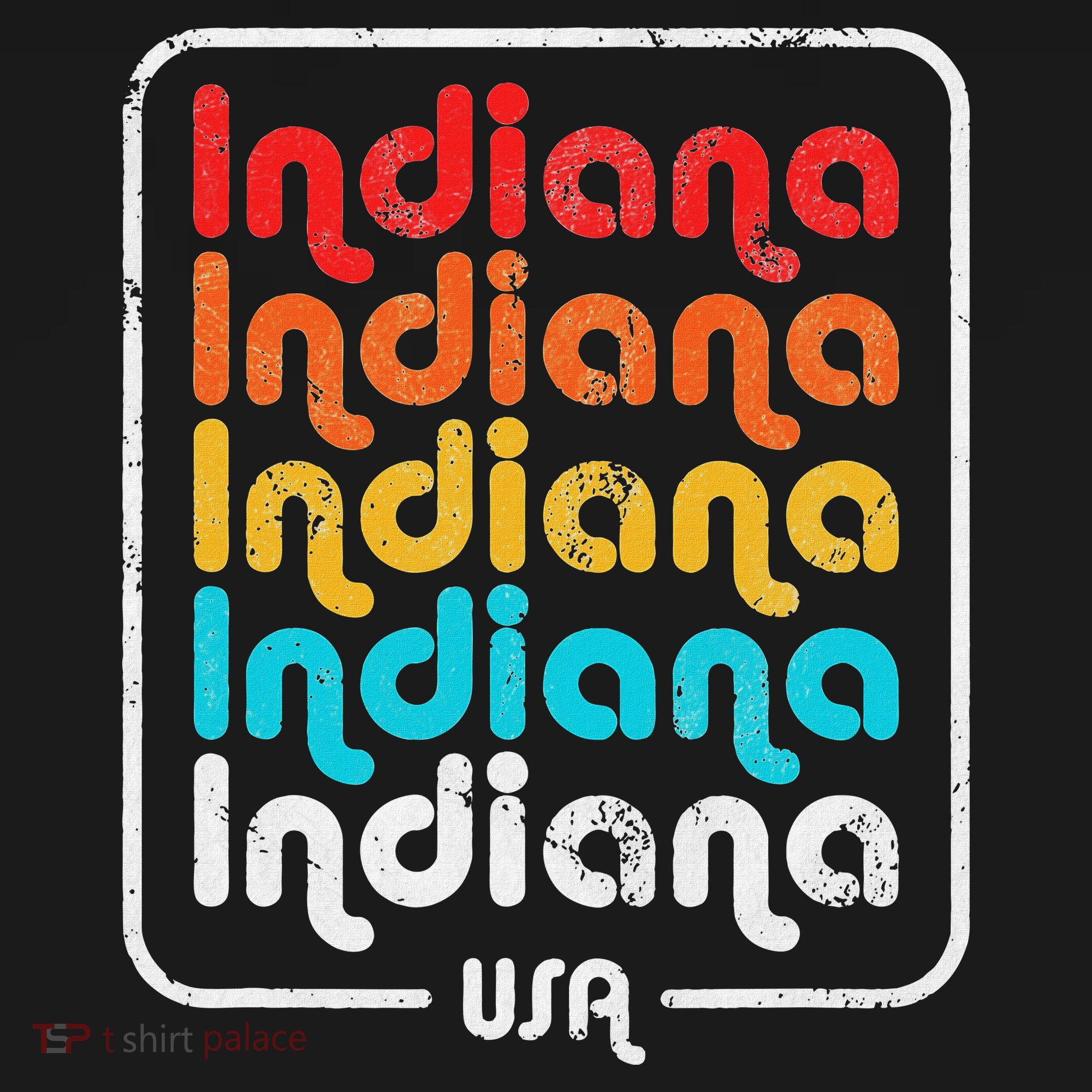 Indiana State Vintage 1970S 1980S T-Shirt