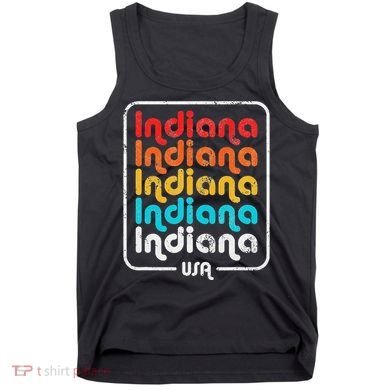 Indiana State Vintage 1970S 1980S Tank Top