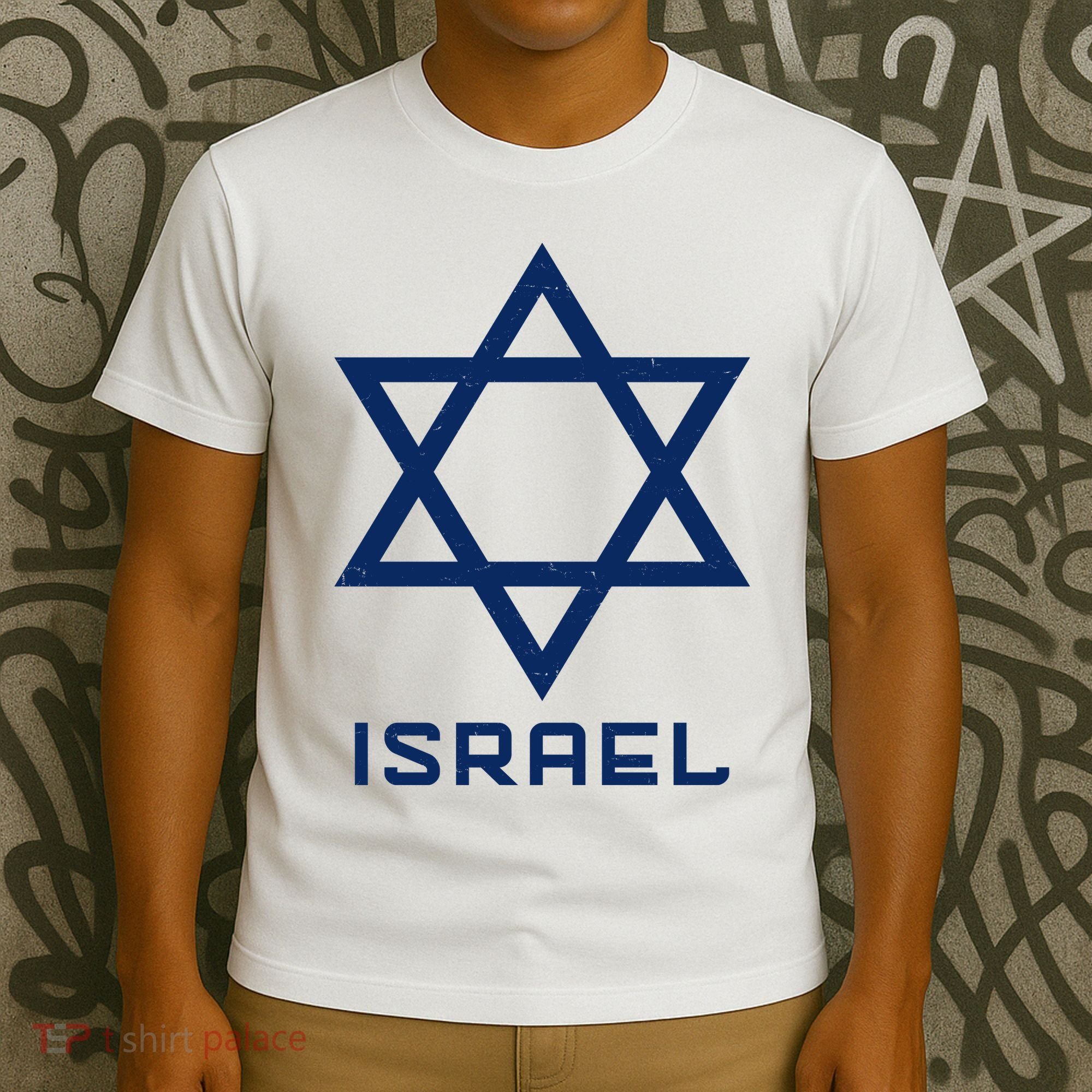 Israel Star Vintage T-Shirt
