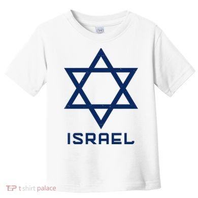 Israel Star Vintage Toddler T-Shirt