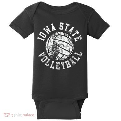 Iowa State Volleyball Baby Bodysuit