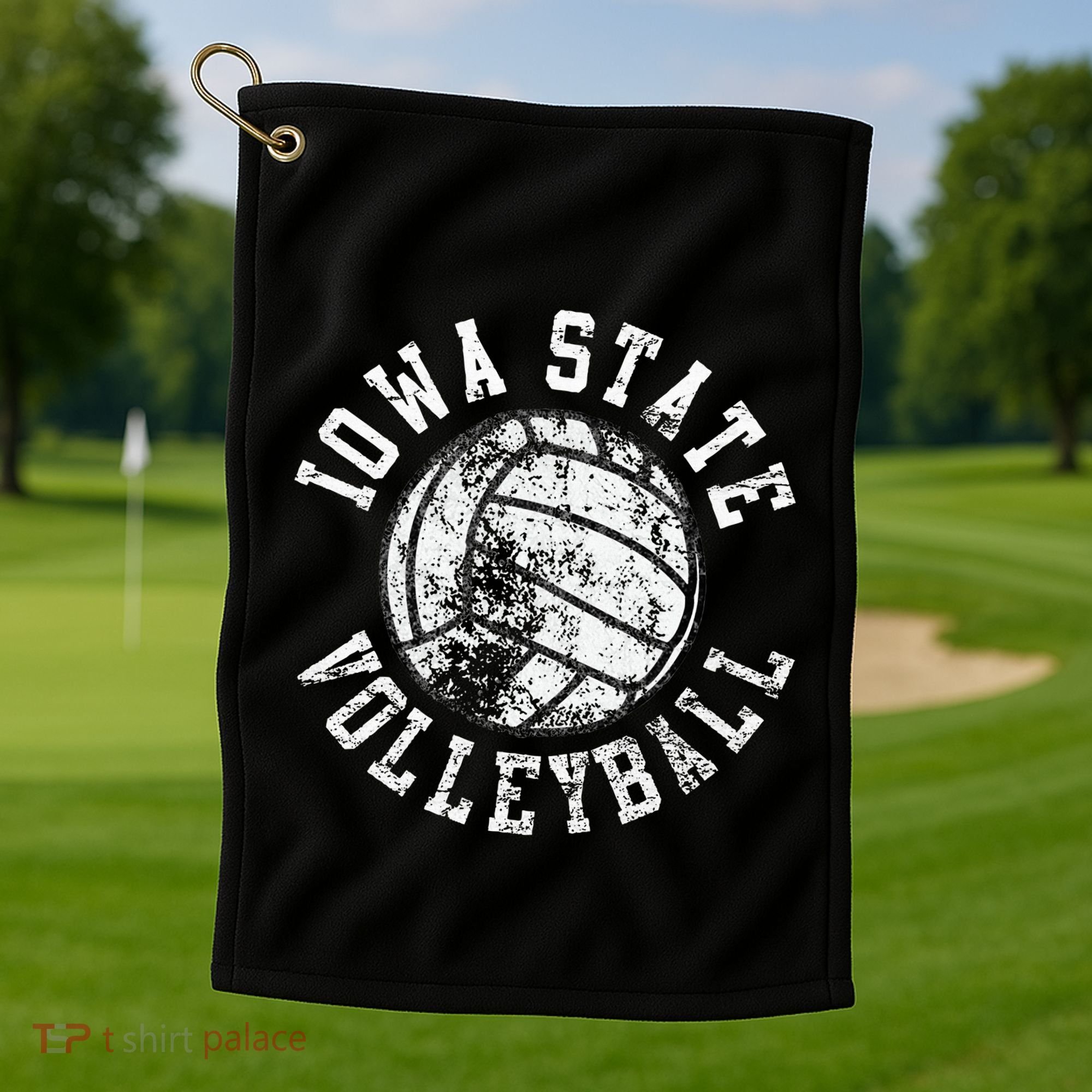 Iowa State Volleyball Golf Towel