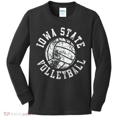 Iowa State Volleyball Kids Long Sleeve Shirt