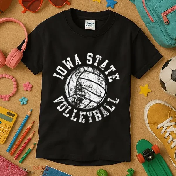 Iowa State Volleyball Kids T-Shirt