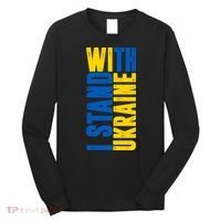 I Stand With Ukraine Long Sleeve Shirt thumb 0