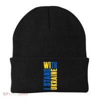 I Stand With Ukraine Beanie thumb 0