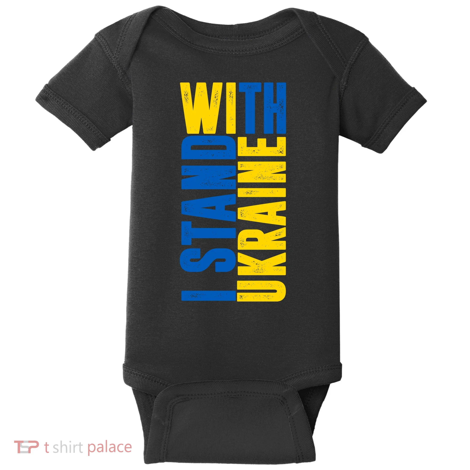 I Stand With Ukraine Baby Bodysuit