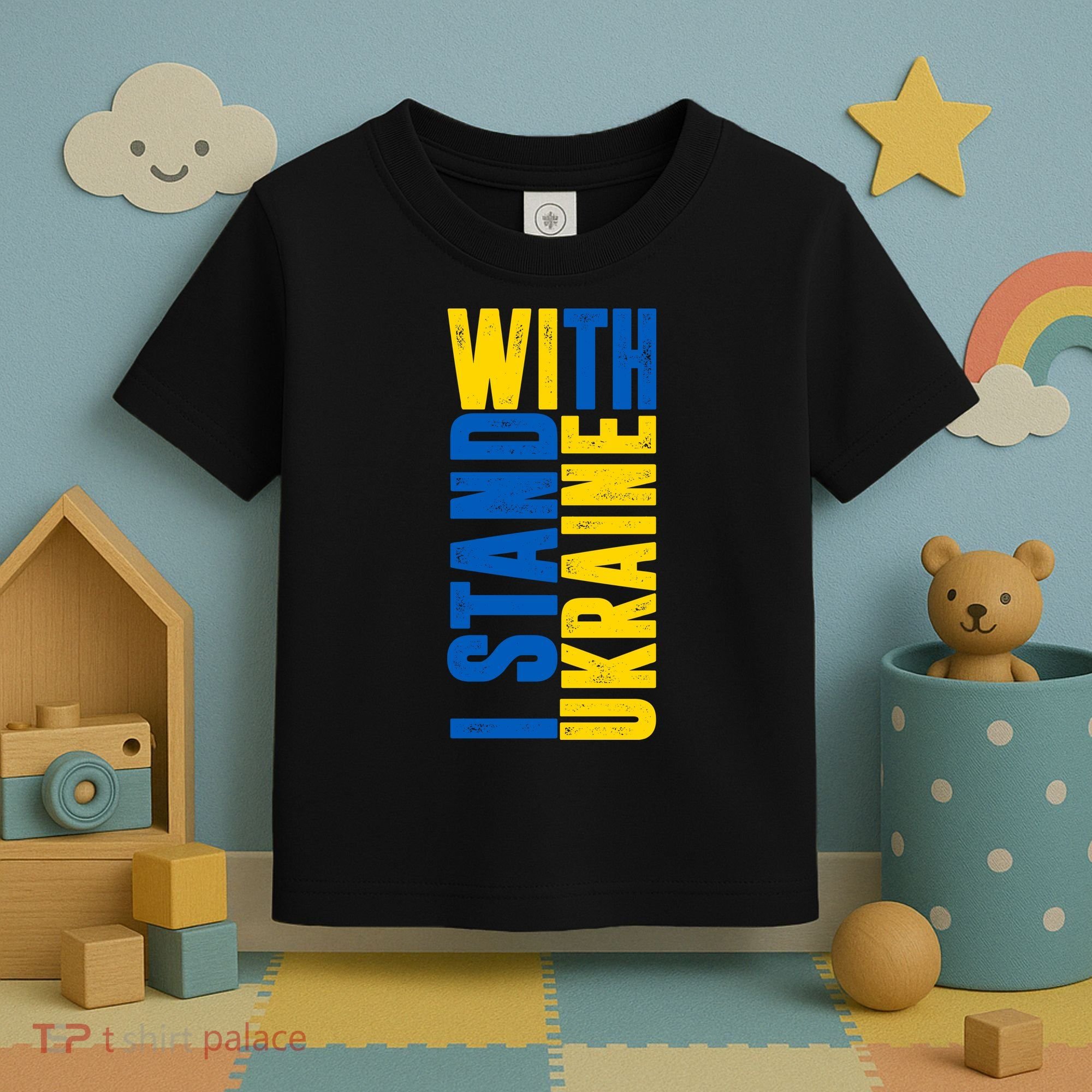 I Stand With Ukraine Toddler T-Shirt