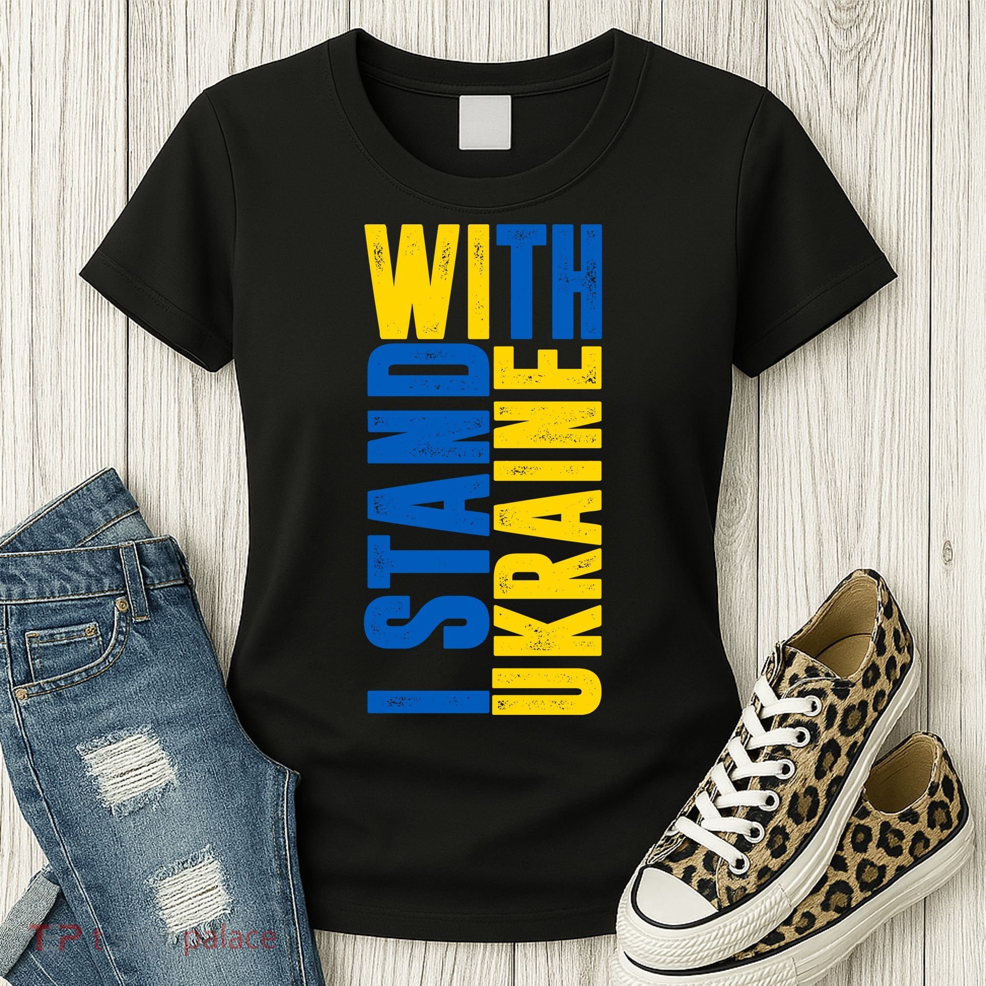 I Stand With Ukraine Women's T-Shirt