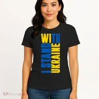 I Stand With Ukraine Women's T-Shirt thumb 4