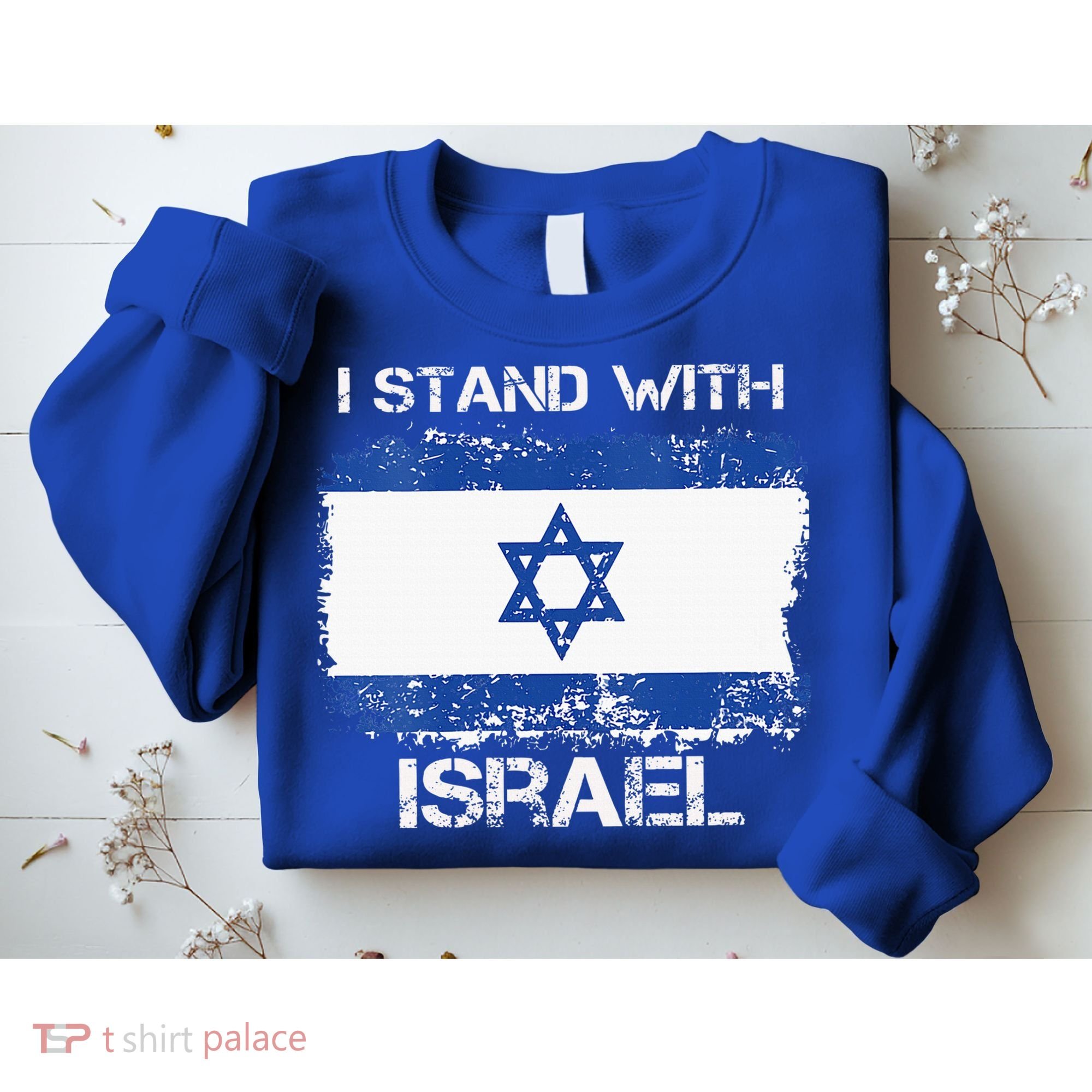 I Stand With Israel Support Israel Love Israeli Brotherhood Sweatshirt