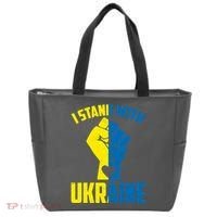 I Stand With Ukriane Protest Fist Support Ukaine Tote Bag thumb 0